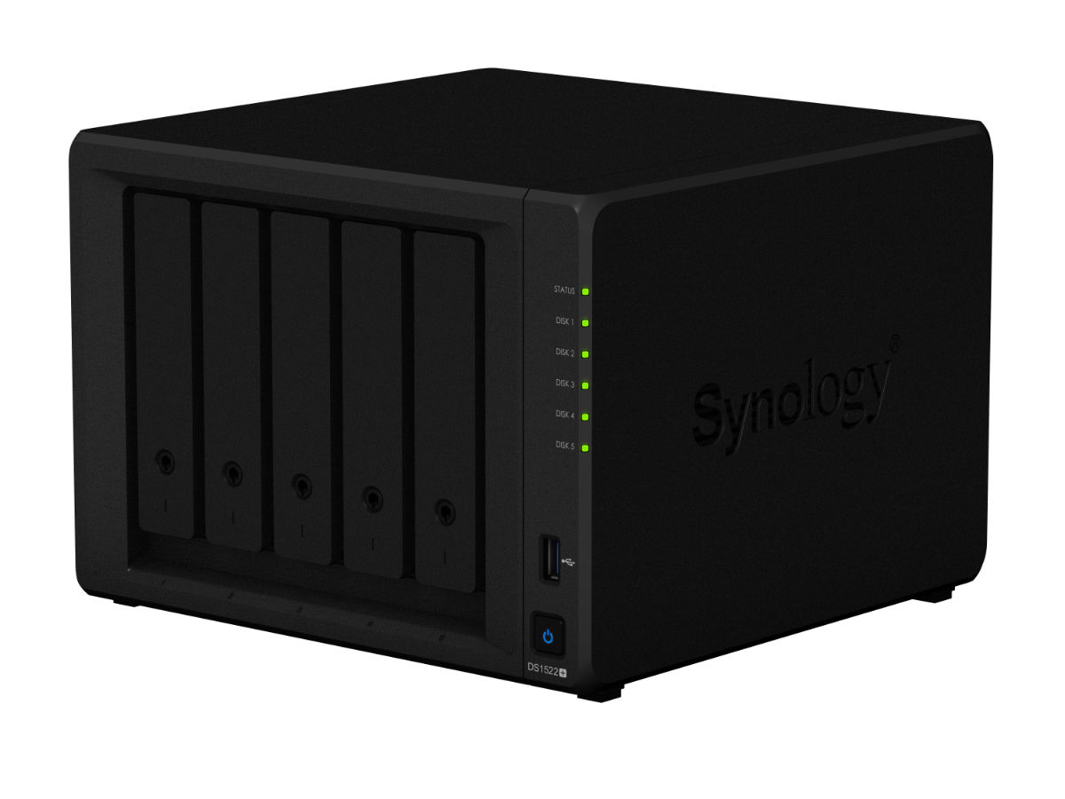 Die Synology DS1522+ 5-Bay NAS ist da – für größere Haushalte und kleine Unternehmen